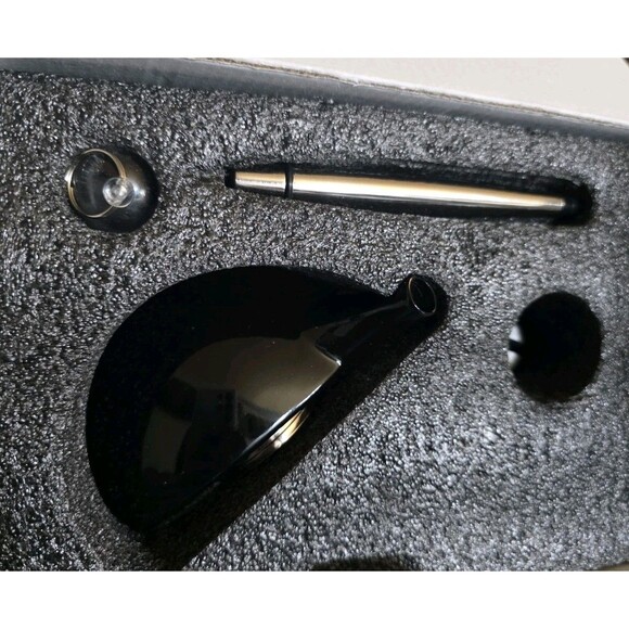 THINGS REMEMBERED FATHERS DAY GIFT  SET GOLF CLUB Clock Pen Business Card Rack - Picture 5 of 15